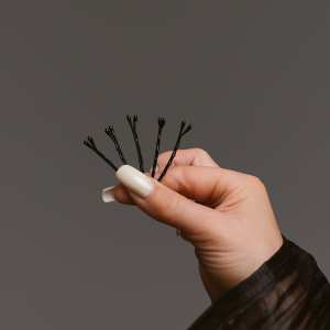 Wsuwki czarne 5 cm -2 kulki 500 gram